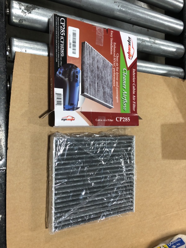 Photo 2 of EPAuto CP285 (CF10285) Premium Cabin Air Filter includes Activated Carbon