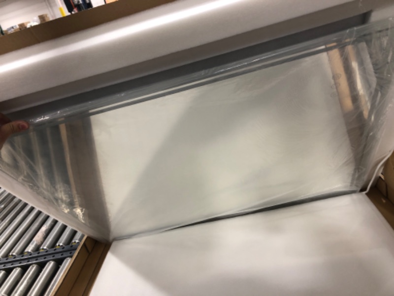 Photo 1 of LED Bathroom Mirror, ANTEN 36x28 Inch Backlit Bathroom Vanity Mirror with Lights, 3000-6000K, Anti-Fog Wall-Mounted Lighted Bathroom Mirror, Dimmable Touch Sensor, Makeup Mirror, Horizontal & Vertical