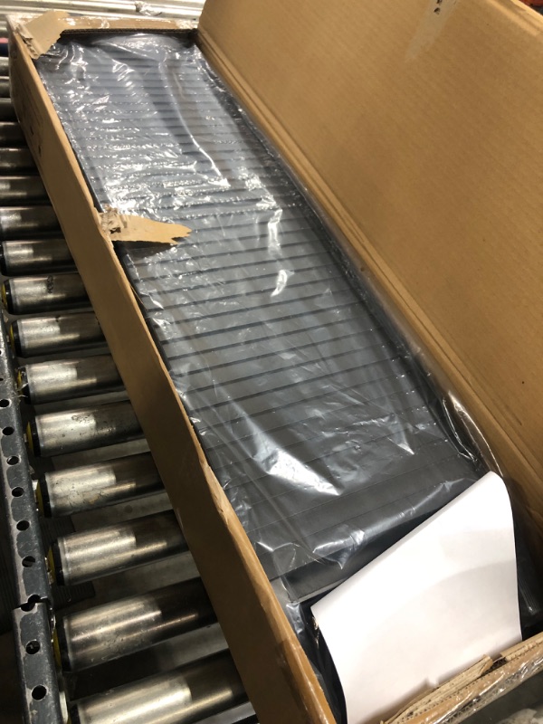 Photo 1 of KOLO Motorcycle Ramp, 81" L x 12" W Aluminum Folding Ramp, 750 lbs Capacity, Lightweight Portable Ramps with Handle and Buckles, 6.75 FT Loading Ramp for Pickup Trucks, Easy to Carry and Store LR001D-A 1 pc