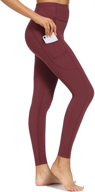 Photo 1 of Houmous Women's 4 Out Pockets Buttery Soft High Waisted Full-Length Yoga Pants SIZE 2XL 