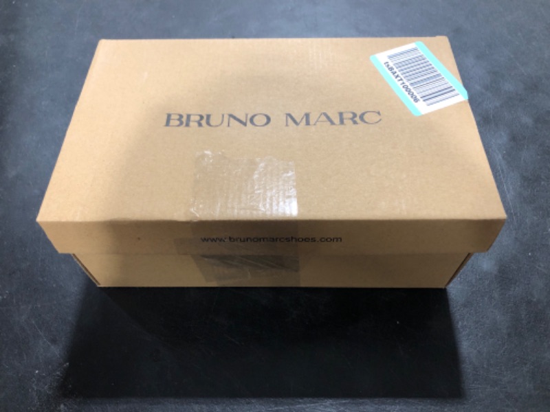 Photo 3 of Bruno Marc Men's Mesh Sneakers Oxfords Lace-Up Lightweight Casual Walking Shoes 9.5 Black Monochrome