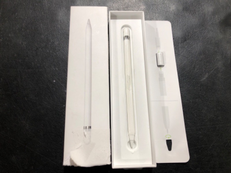 Photo 2 of Apple Pencil (1st Generation): Pixel-Perfect Precision and Industry-Leading Low Latency, Perfect for Note-Taking, Drawing, and Signing documents. USB-C Adapter