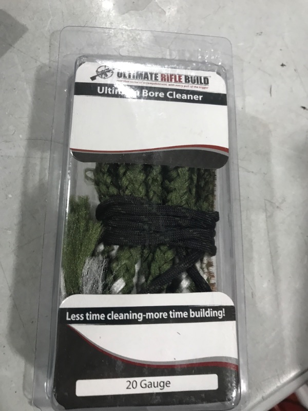 Photo 1 of Ultimate Rifle Build Gun Snake - Reusable and Compact Gun Cleaning Rope B54: 20 Gauge