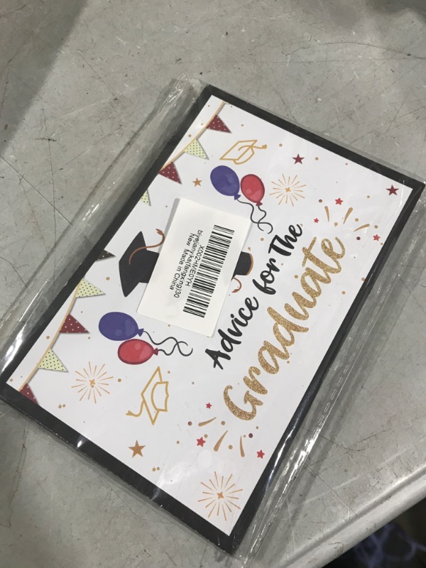 Photo 2 of Yangmics Direct Graduation Advice Cards 2023-30 Pack – Graduation Party Supplies 2023 – Advice for The Graduate Graduation Party Favors Table Games Props