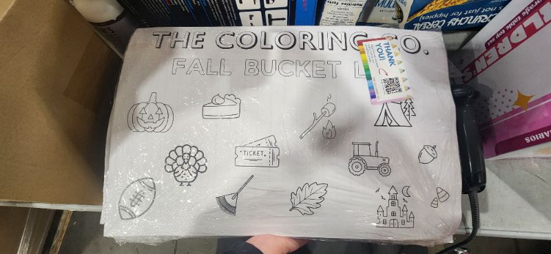 Photo 1 of The Coloring Co- Fall Bucket List coloring pages