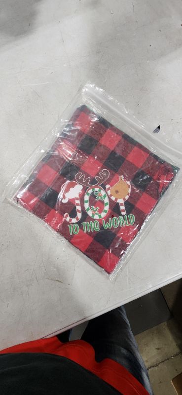 Photo 1 of 2 pack of Christmas dog scarfs- red and green