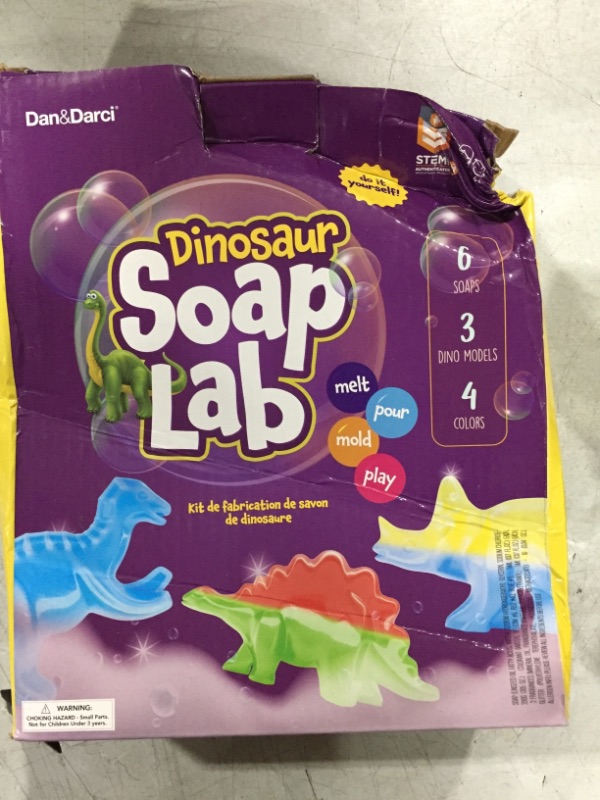 Photo 2 of Dino Soap Lab Kit