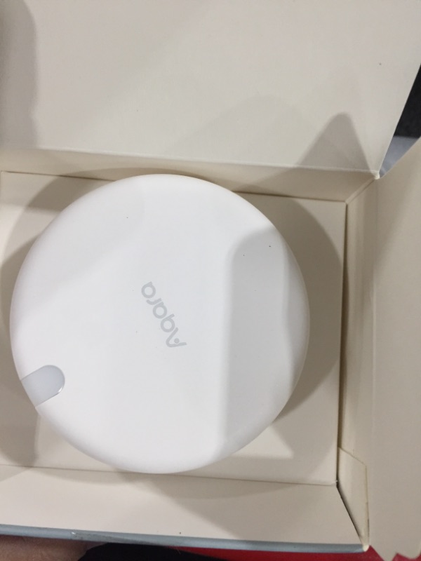 Photo 2 of Aqara Presence Sensor FP2, mmWave Radar Wired Motion Sensor, Zone Positioning, Multi-Person & Fall Detection, Supports HomeKit, Alexa, Google Home and Home Assistant