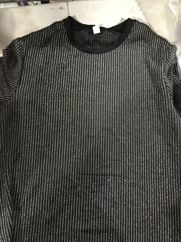 Photo 1 of size XL black and grey shirt 