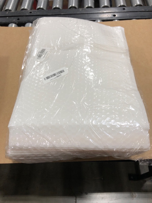Photo 2 of TONESPAC 25 Pack #5 10.5x15 Poly Bubble Mailers Padded Envelopes Retailer Shipping Bags with Waterproof Self Seal Strip White Book Mailers White 10.5x15 inch of 25 Pack