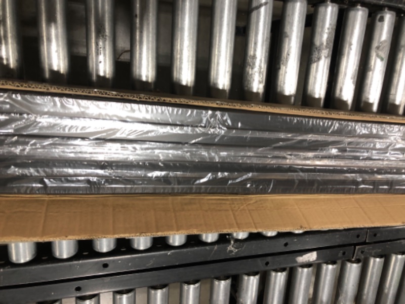 Photo 1 of Myard 38 Inches Traditional Rectangle Aluminum Deck Balusters with Screws for Wood Composite Facemount Railing, Classic Geometric Style (50-Pack, Matte Black) Plain Qty 50 Rectangle Facemount 38"