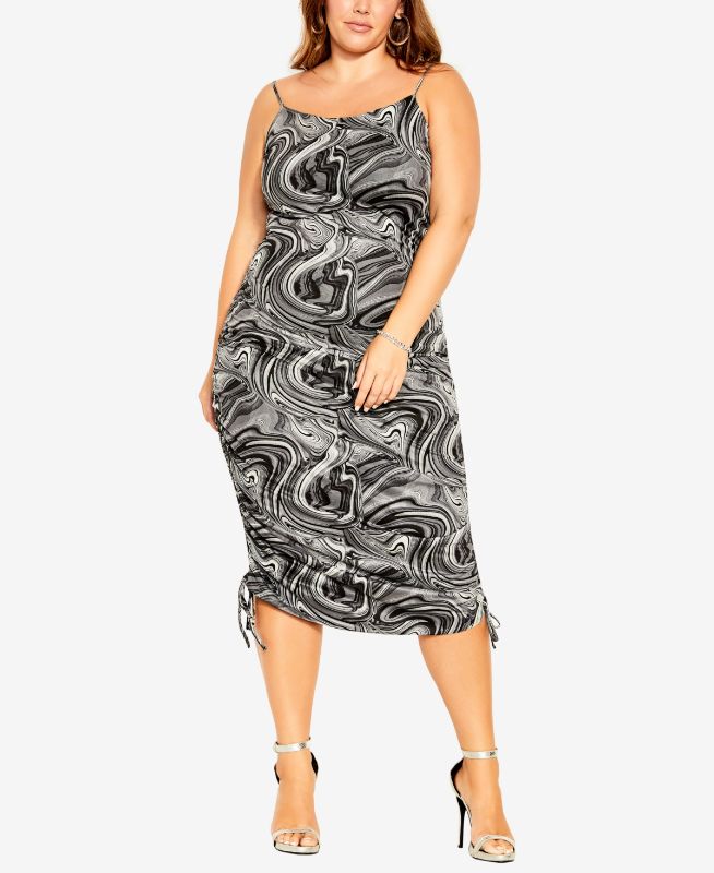 Photo 1 of DRESS WHIRLWIND - Blk Swirl - 16
