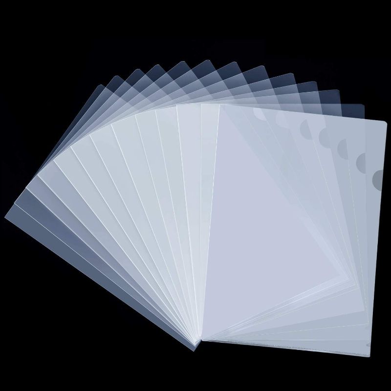 Photo 1 of Plastic Clear Document Folders 30 pack