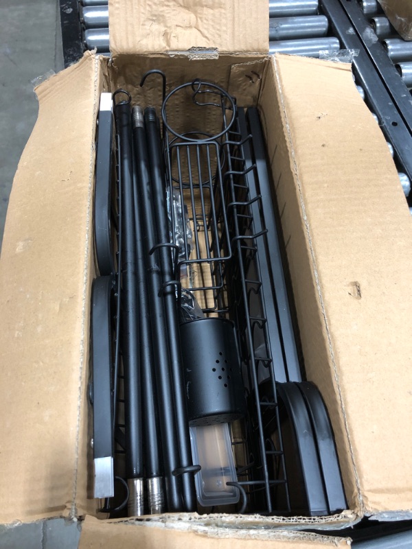 Photo 1 of YuAnWe Over The Sink Dish Drying Rack, Large Dish Drying Rack with Durable Stainless Steel, Metal Dish Drying Rack for Kitchen Organizer Storage Space Saver, Black 33inch