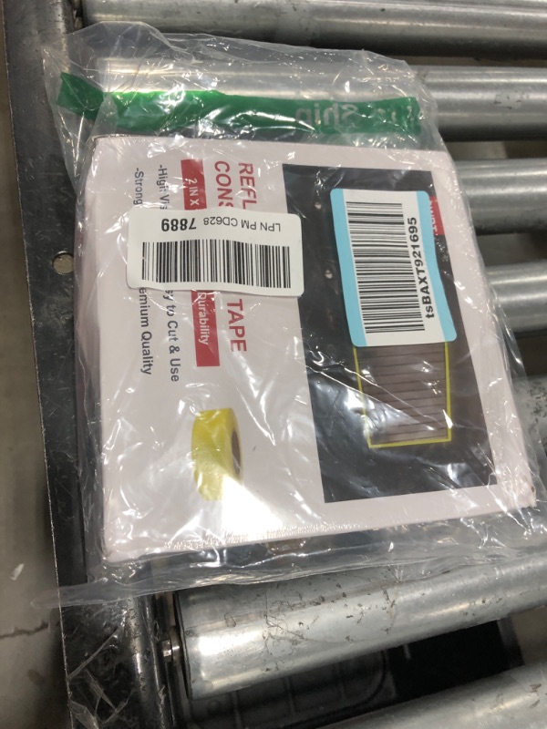 Photo 1 of SWRT 2 Inch X 160 FT Reflective Tape Outdoor Waterproof DOT-C2 Fade Resistant Fluorescent Yellow Reflective Tape Strong Adhesive Safety Warning Tape Reflector Conspicuity Tape for Trailer Trucks Bikes 2IN x 160FT