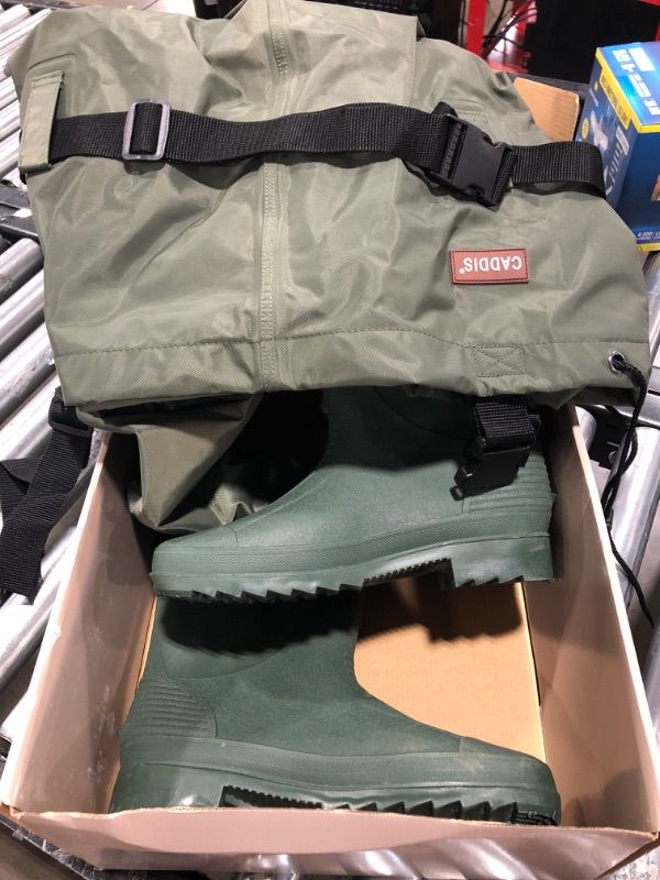 Photo 1 of Caddis Waders CA3901W-10 PVC Chest Waders Boot SIZE 10