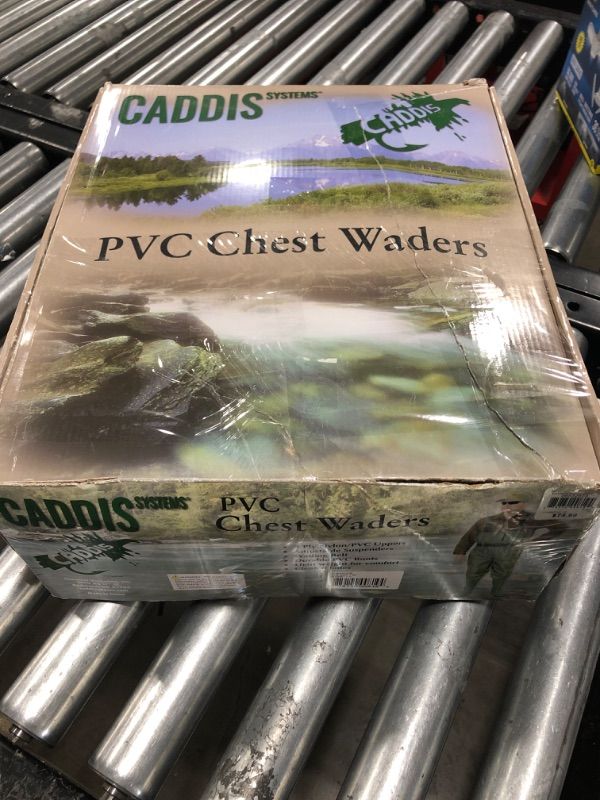 Photo 1 of Caddis Waders CA3901W-10 PVC Chest Waders Boot SIZE 12