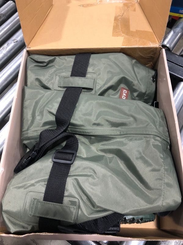 Photo 1 of Caddis 8014518 Unisex PVC Chest Wader Green - Size 9