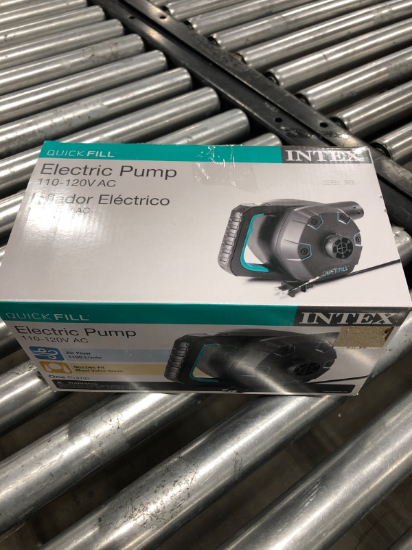 Photo 1 of Intex 120-Volt Quick-Fill AC Corded Electric Air Pump