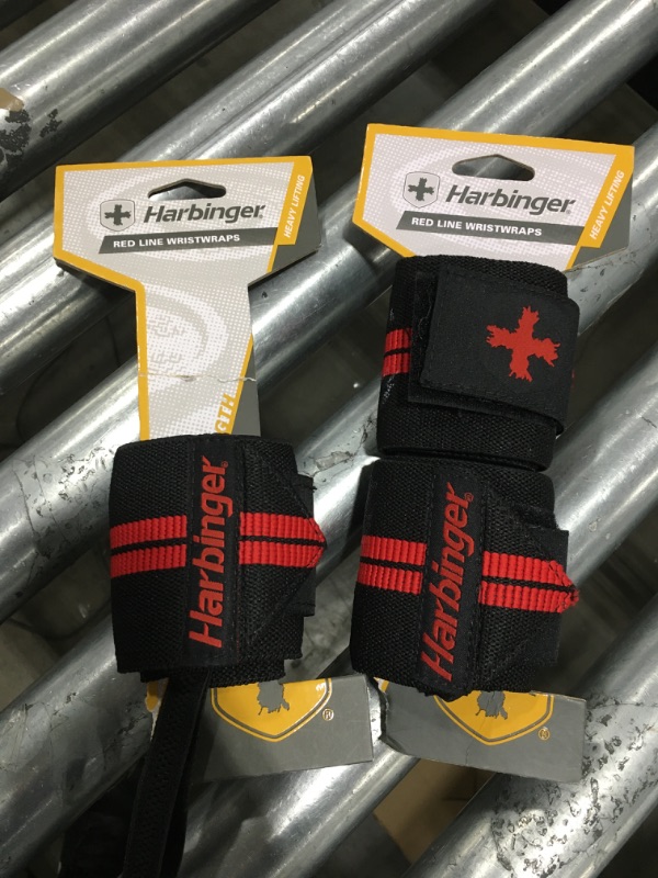 Photo 2 of 3 PACK Harbinger Red Line Wrist Wrap
