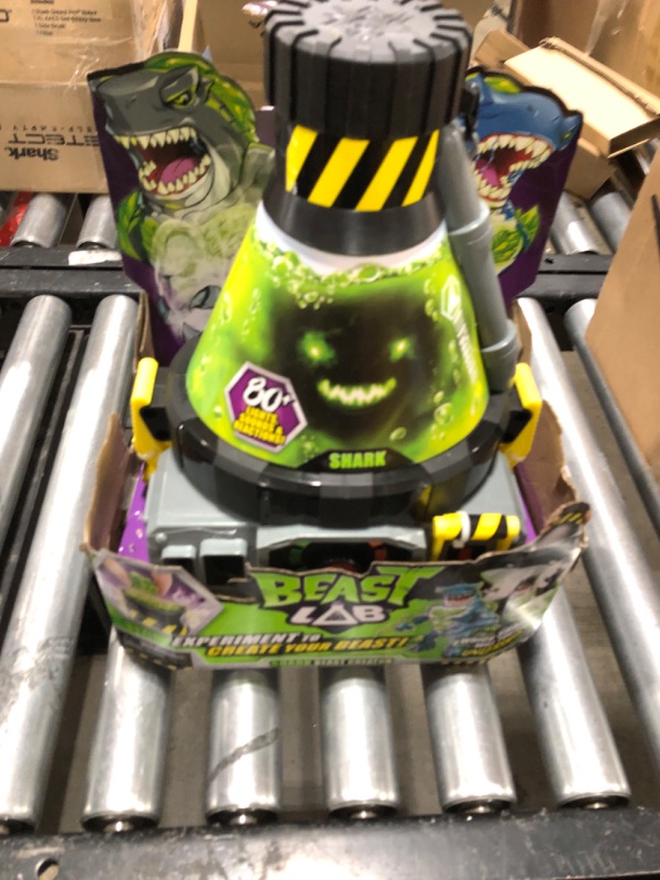 Photo 2 of Beast Lab – Shark Beast Creator. Add Ingredients & Follow The Experiment's Steps to Create Your Beast! with Real Bio Mist & 80+ Lights, Sounds and Reactions – Shark Style May Vary Sharks