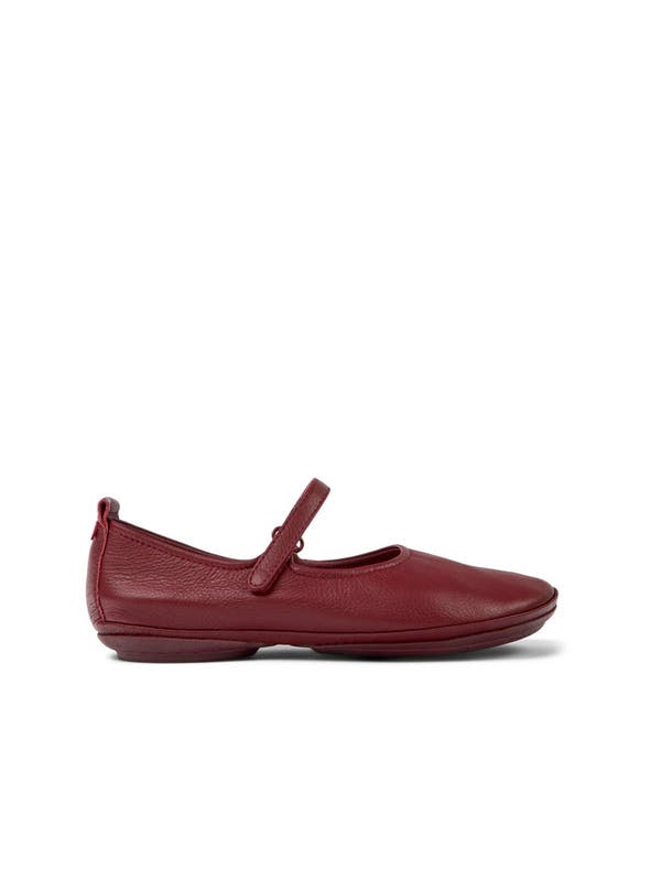 Photo 1 of Camper Ballerinas Women Right Flats - Burgundy - Brown - 9
