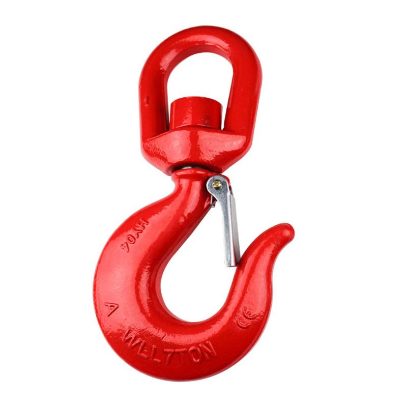 Photo 1 of 3/4  Swivel Hook Universal Grade 80 Crane Swivel Hook Heavy Duty Swivel Eye