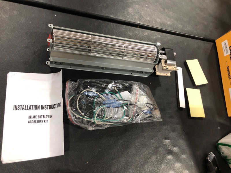 Photo 1 of Adviace Replacment Fireplace Blower Kit for Desa Tech, FMI, Vanguard, Vexar, Astria Fireplace, GA3560A GA3650TB GA3700 BK BKT GA3560T GA3700T GA3700TA GA3700TB Fireplace Blower Fan Kit for Desa
