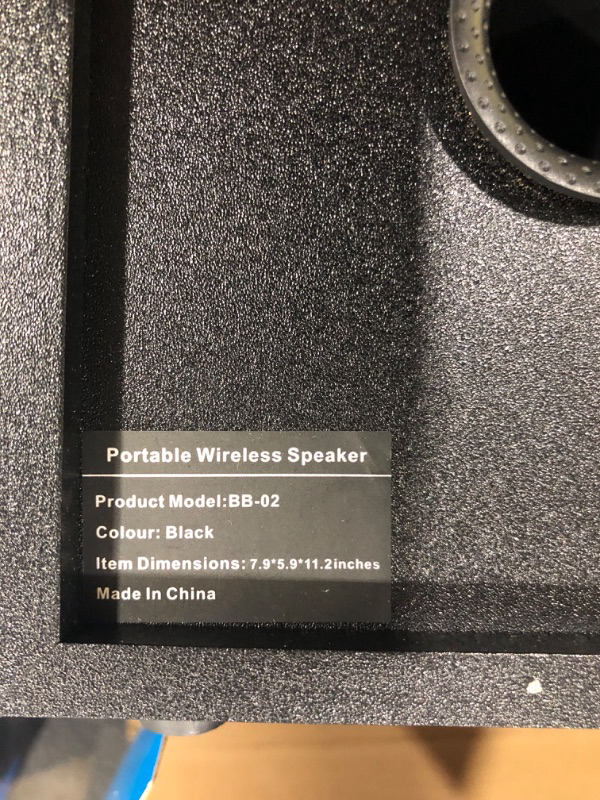 Photo 2 of YIER Wireless TWS Portable Speakers: 100dB Loud 80W Stereo Sound, 18-Hour Playtime, Bassup Technology & Lights - Perfect for Outdoor Parties!
