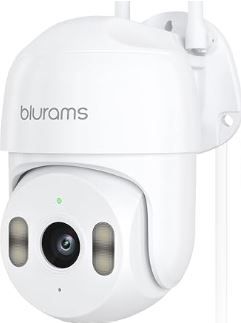 Photo 1 of blurams 2K Security Camera Outdoor, 360° PTZ Cameras for Home Security Outside with Motion Detection Tracking