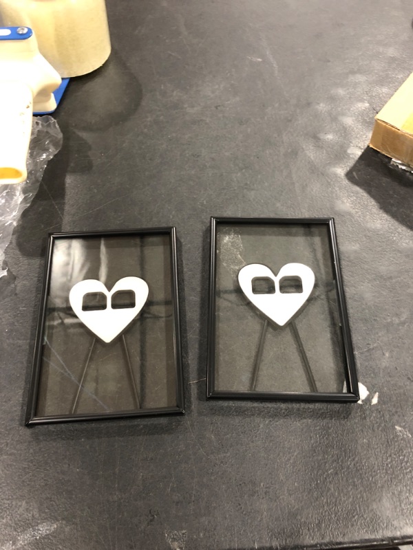 Photo 1 of 2 pack back floating picture frames (unknown size) 