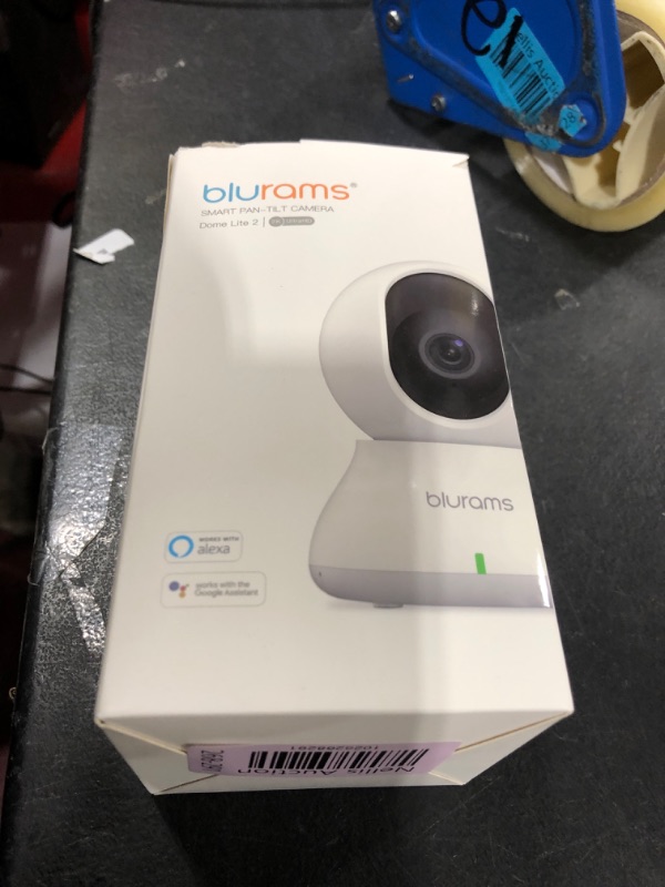 Photo 2 of blurams Security Camera, 2K Indoor Camera 360° Pet Camera for Home Security w/Motion Tracking, Phone App, 2-Way Audio, IR Night Vision, Siren, Works with Alexa & Google Assistant(2.4GHz ONLY)
