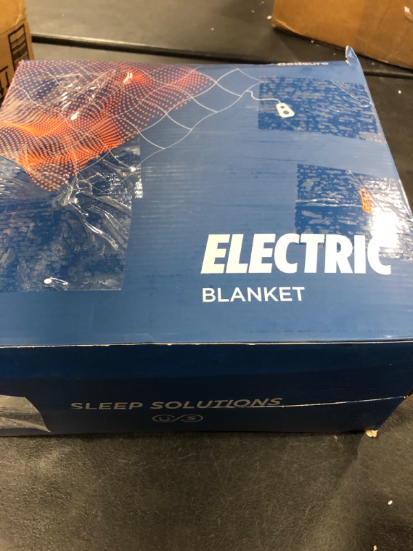 Photo 1 of Bedsure Electric Blanket Heated Throw - Soft Ribbed Flannel Heated Blanket, Fast Heating Electric Throw with 6 Heating Levels & 4 Time Settings, 3 Hours Auto-Off (50x60 inches, Light Grey)
