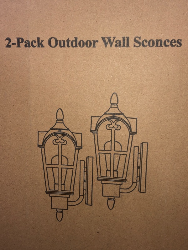 Photo 2 of 2-Pack Outdoor Wall Sconces