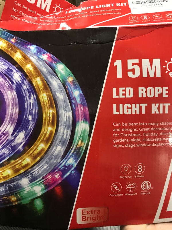 Photo 1 of 15 METER LED ROPE LIGHTS