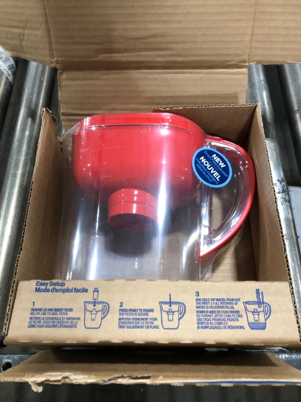 Photo 1 of Brita Water Filter Pitcher for Tap and Drinking Water with 1 Standard Filter, Lasts 2 Months, 6-Cup Capacity, BPA Free