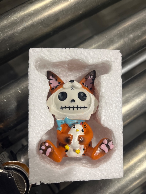 Photo 2 of Furry Bones FEN the Red Fox Figurine, Skeleton in Costume