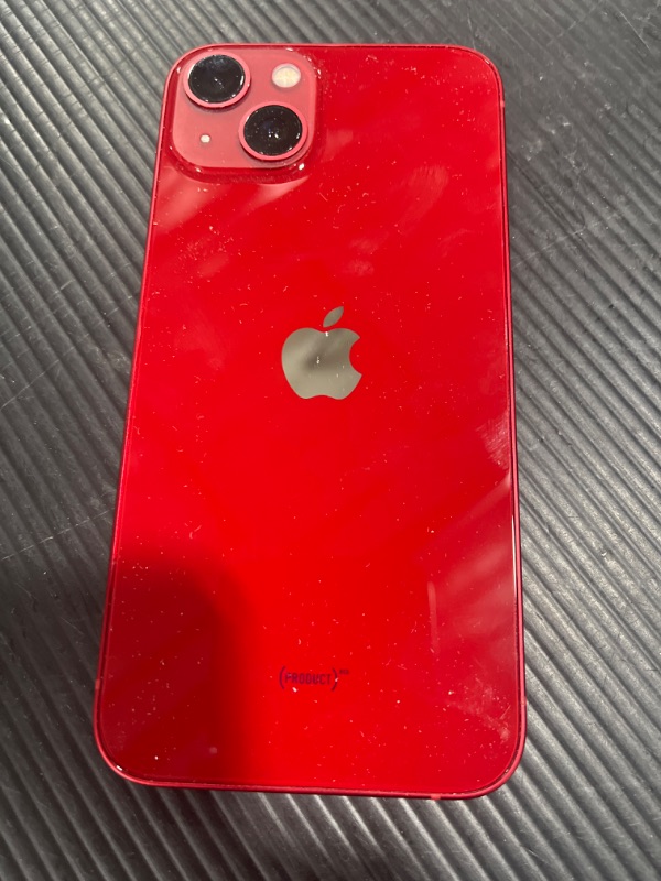 Photo 2 of Apple iPhone 13, 128GB, Red - Unlocked (Renewed)
