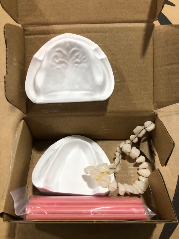 Photo 1 of Do It Yourself Denture Fake Teeth Top and Bottom Temporary Teeth for Improve Smiling