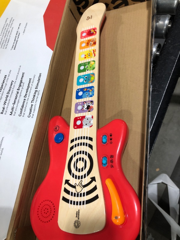 Photo 2 of Baby Einstein Together in Tune Guitar? Safe Wireless Wooden Musical Toddler Toy, Magic Touch Collection, Age 6 Months+ Connected Guitar