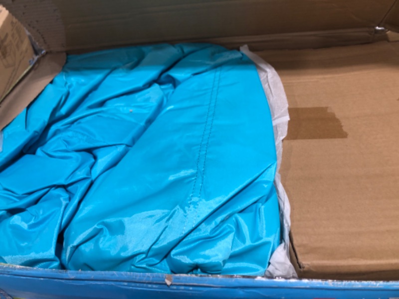 Photo 1 of Valwix Inflatable Bounce House with Blower, Bouncy Castle w/ Waterslide & Pool for Wet Dry Combo, Bouncer w/ Repair Kits, Fun Bounce Area with Basketball Hoop Green-Blue Bouncer