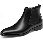 Photo 1 of  Mens Chelsea Boots Leather Dress Boots for Men SIZE 11