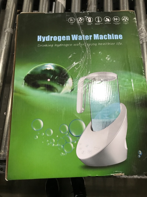 Photo 2 of Hydrogen Water Ionizer Machine,Hydrogen Water Pitcher,Hydrogen Rich Water Health Pitcher for Home,Hydrogen Water Generator,Balanced pH Water Ionizer