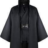 Photo 1 of besteffie Men's Tunic Suit Hooded Robe Cosplay Cape Set