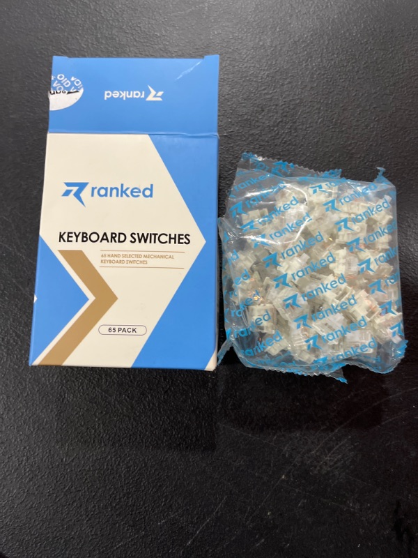 Photo 1 of Gateron KS-9 RGB Mechanical MX Type Key Switch - Clear top (65 Pcs, Clear) 65 Pcs Clear