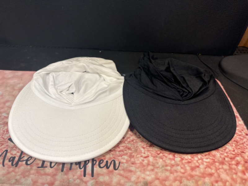 Photo 3 of 
Brand: American Trends
Sun Hats for Women UV Protection Sun Visor Wide Brim Summer Hats with Ponytail