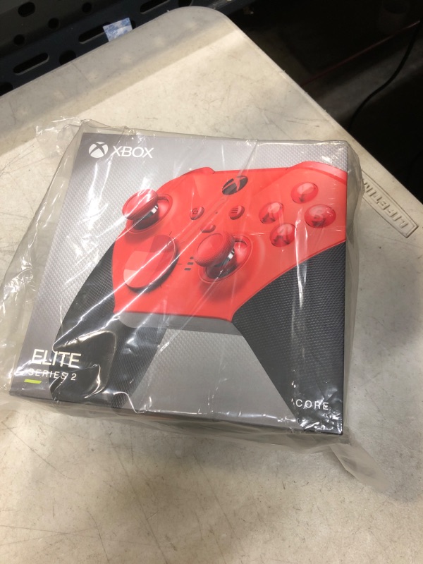Photo 2 of **Right joystick not responsive, may be fixed** *Xbox Elite Wireless Controller Series 2 Core – Red Red Elite Controllers