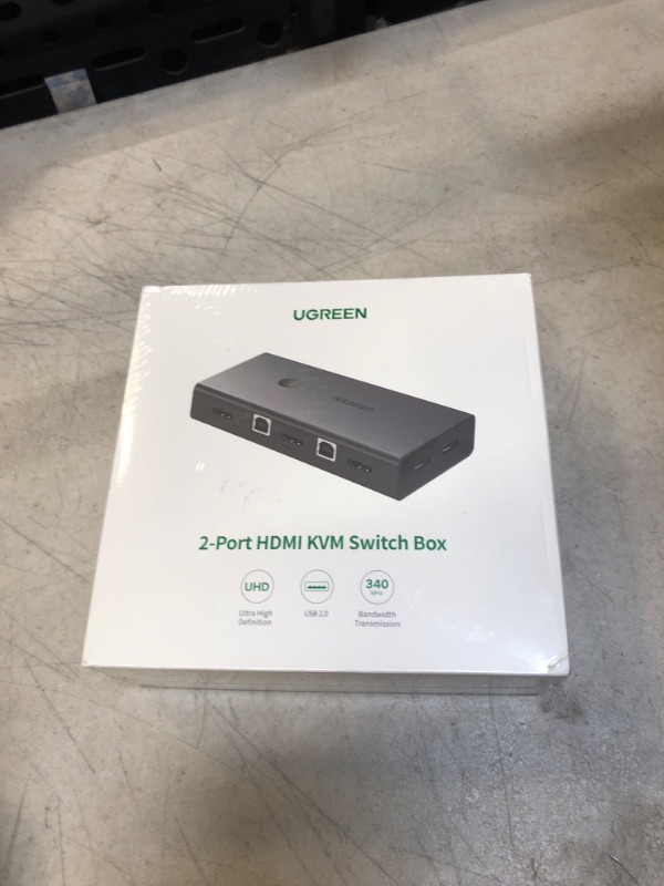 Photo 1 of 2 PORT HDMI KVM SWITCH BOX 