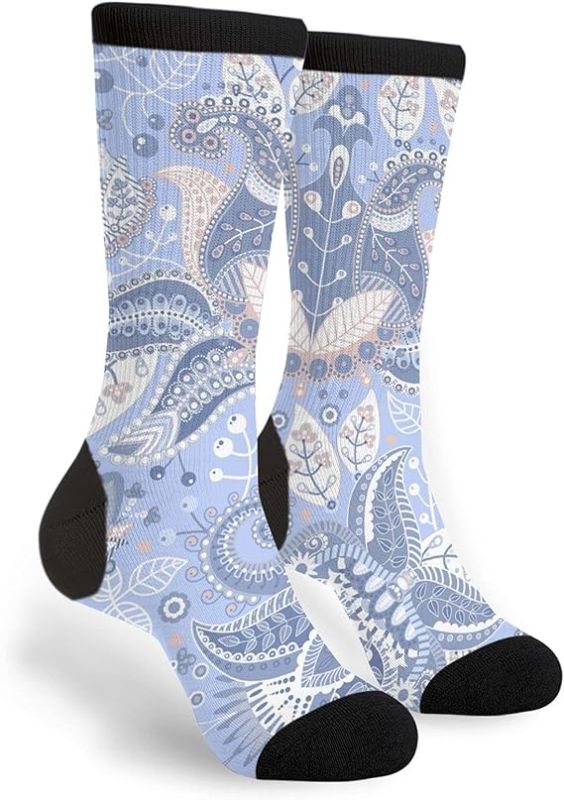 Photo 1 of KUOAICY Fish Socks Novelty Crew Socks Casual Funny Crazy Dress Socks For Women Men
