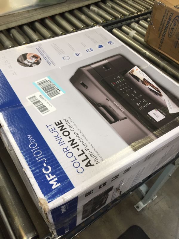 Photo 1 of Brother MFC-J1010DW Wireless Color Inkjet All-in-One Printer with Mobile Device and Duplex Printing, Refresh Subscription and Amazon Dash Replenishment Ready